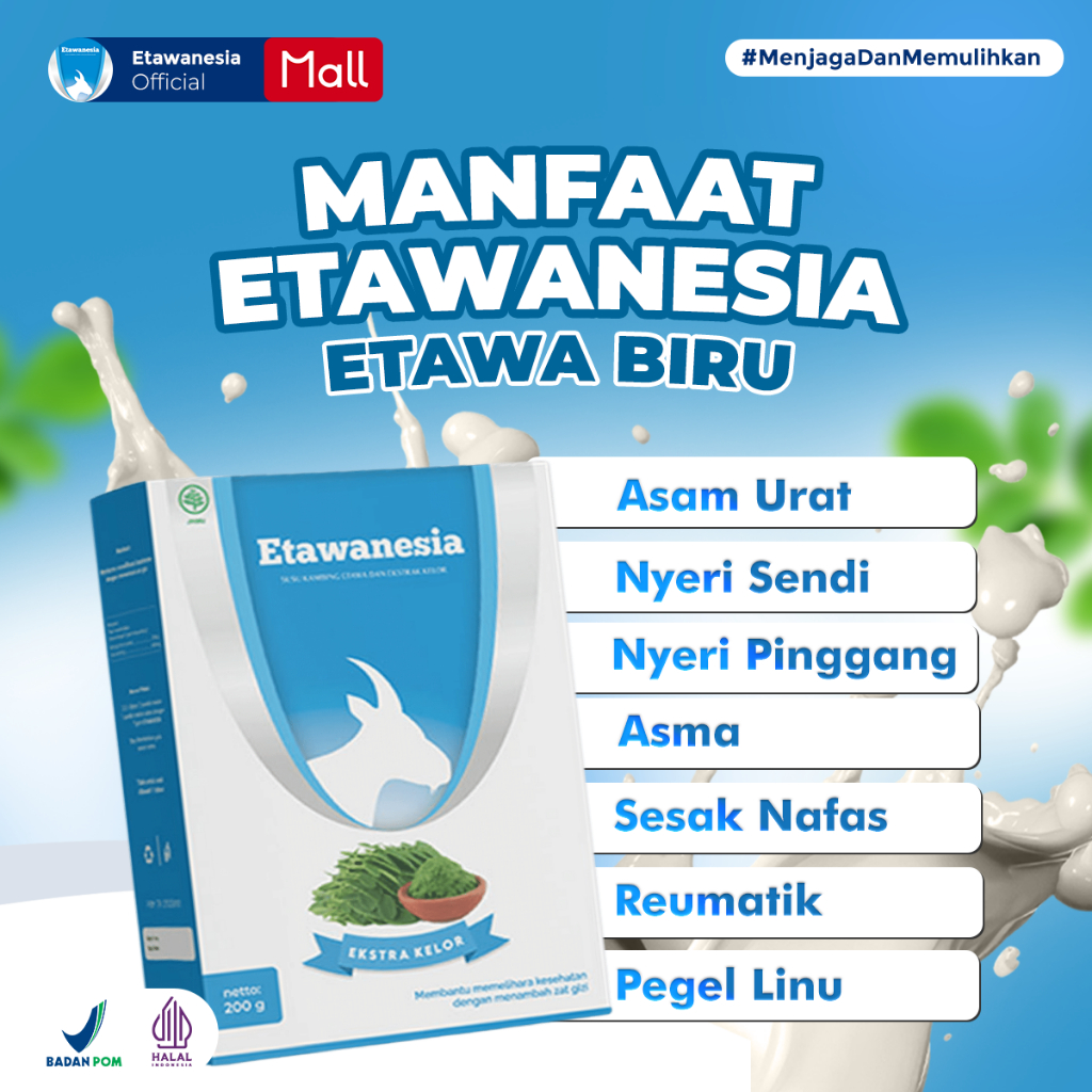 Bumi Wijaya Etawanesia Etawa Biru + Ekstrak Moringa