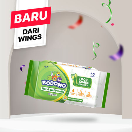 Kodomo Hand and Mouth Wipes