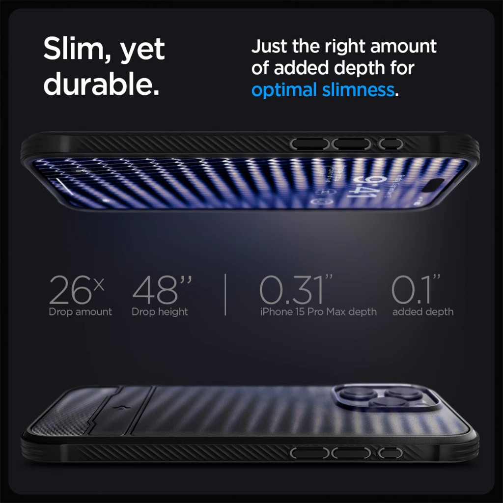 Spigen Spigen Rugged Armor Case iPhone 15 Series