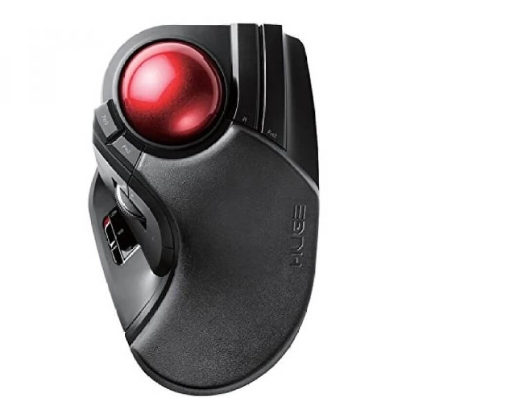 3. Elecom Wireless Trackball M-HT1DRBK