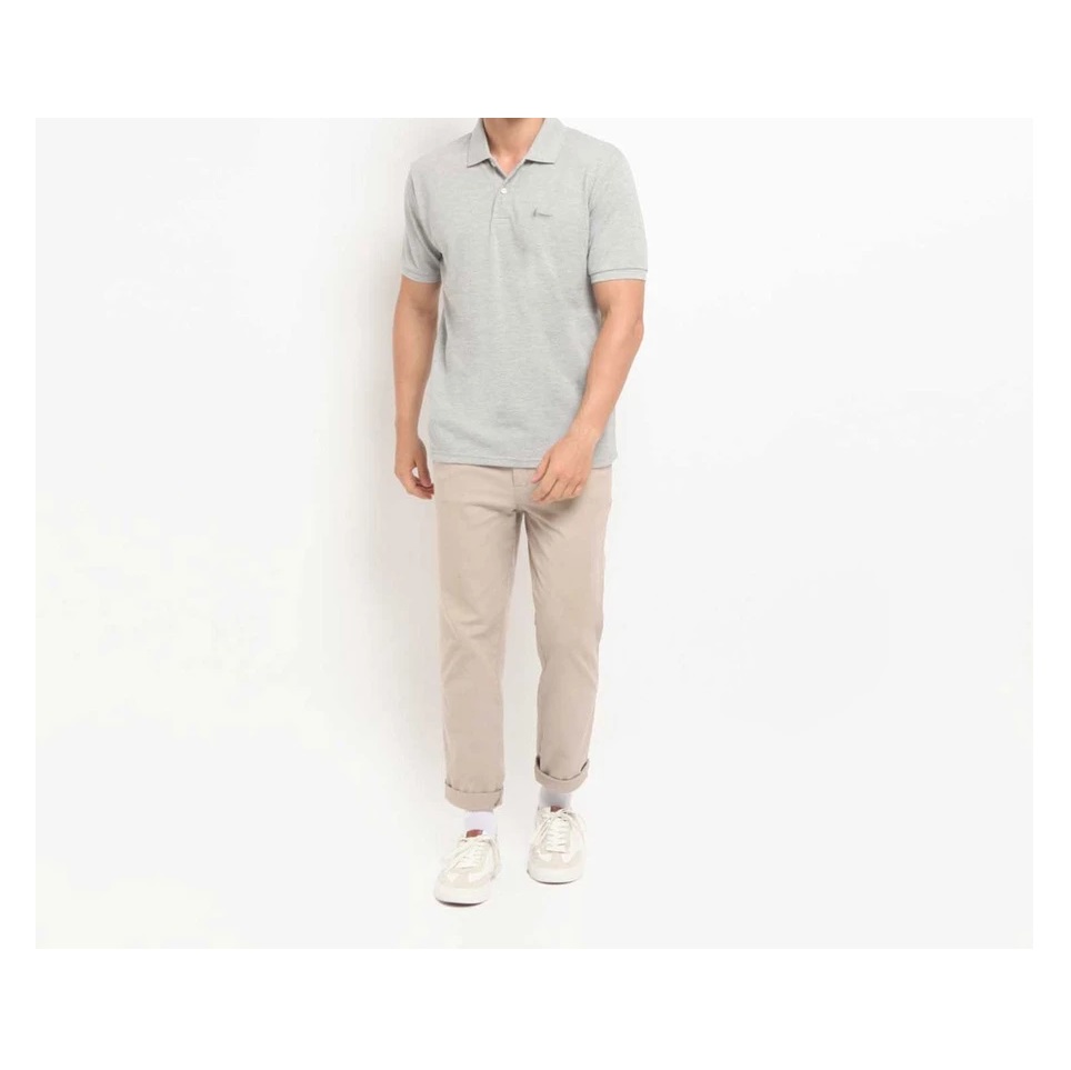 Warna Mardhika Hammer Men Basic Polo Grey Z1PO001A1