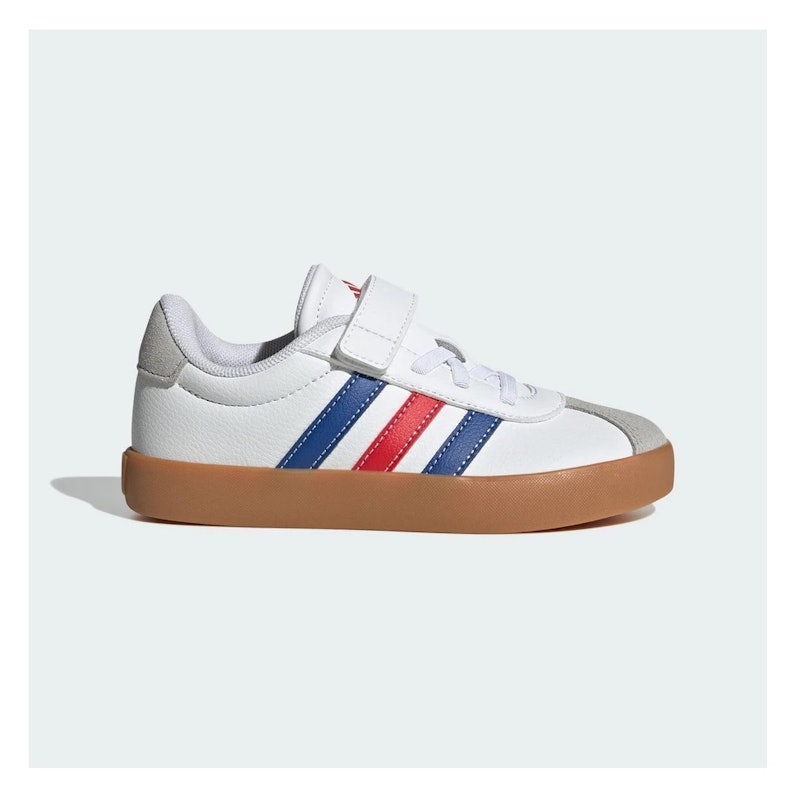 adidas Lifestyle VL Court 3.0 Skateboarding Shoes Kids White 5