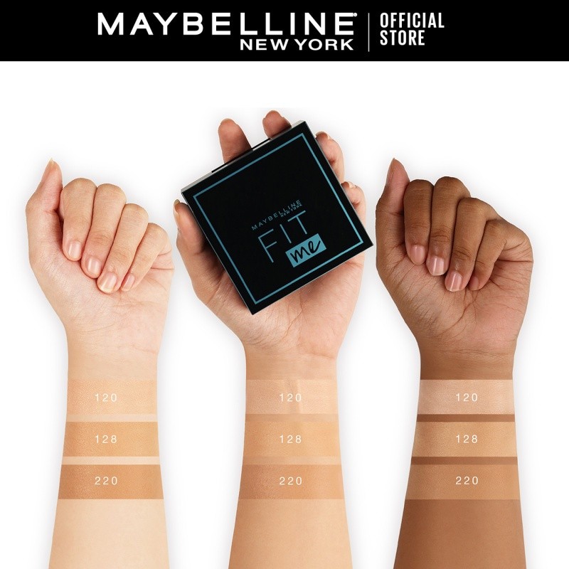 L'Oreal Indonesia Maybelline New York Fit Me Matte+Poreless Cushion Foundation 120 Classic Ivory