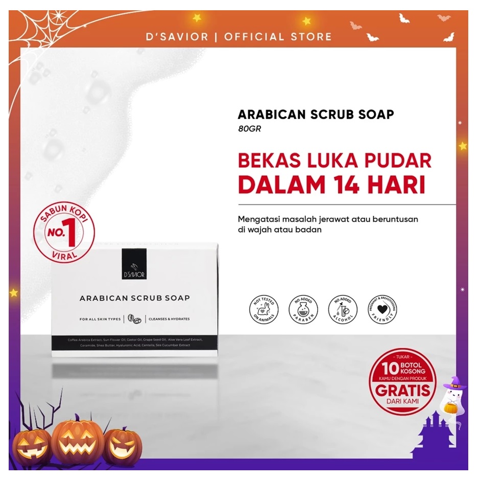 Maulana Haq D'Savior Arabican Scrub Soap