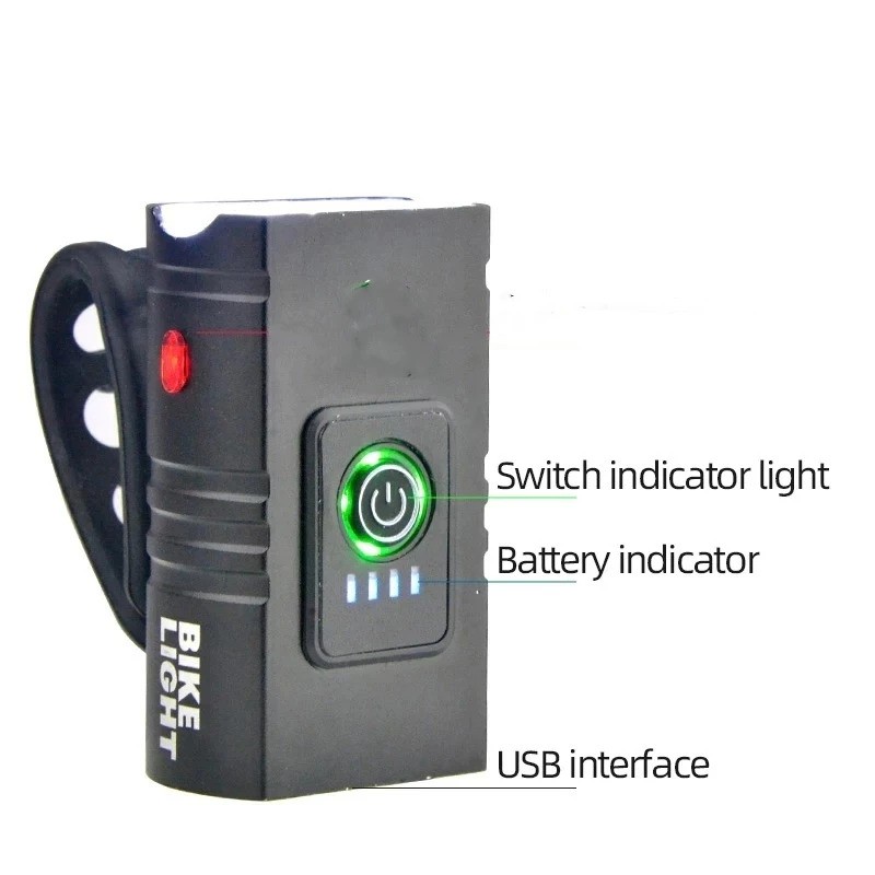 Monqiqi Lampu Sepeda LED 2