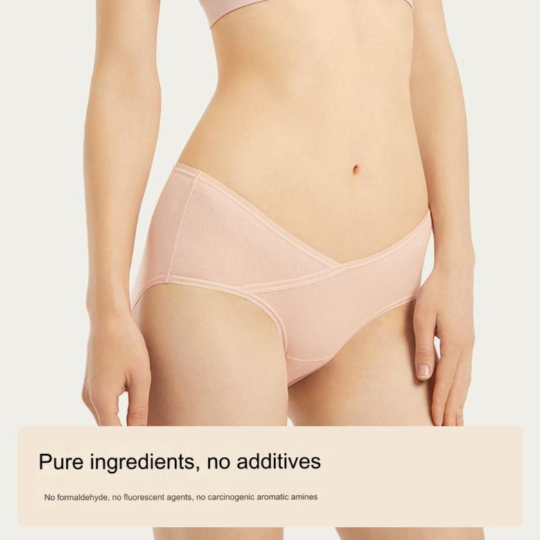 Biyue Beijing Technology Ubras Maternity Low Waist Triangle V Panty