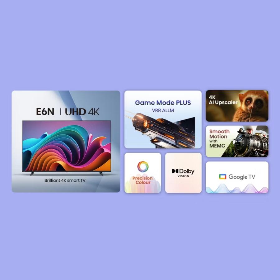 Hisense Hisense 50" 4K Google Smart TV 50E6N