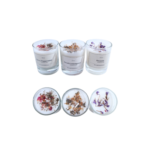 Natural Scented Candle / Lilin Aromaterapi Gelas