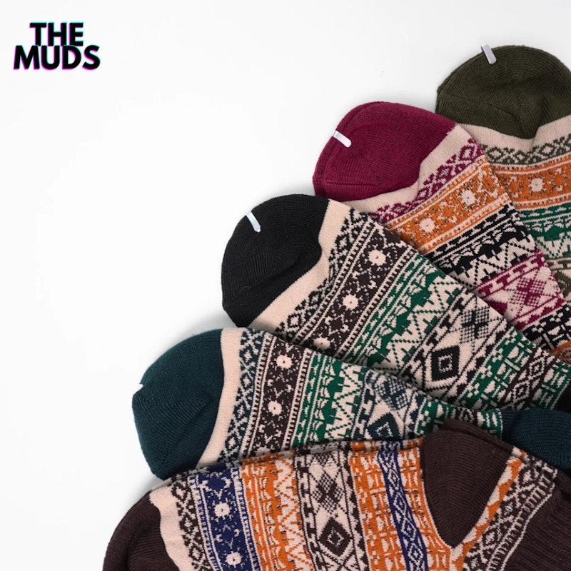 THE MUDS Lowcut Tribal Series Socks 4