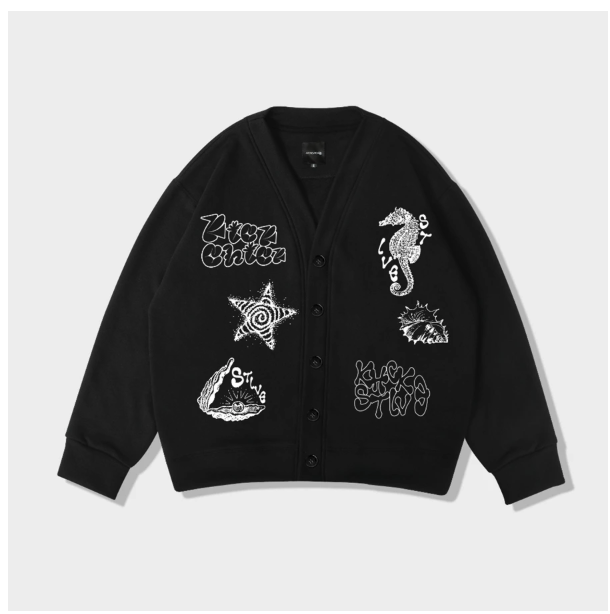 Kickchick Cardigan Sea Fauna 2