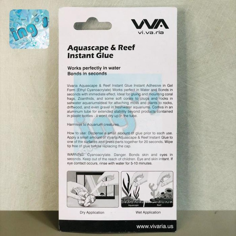 Vi.Va.Ria Aquascape & Reef Instant Glue 3