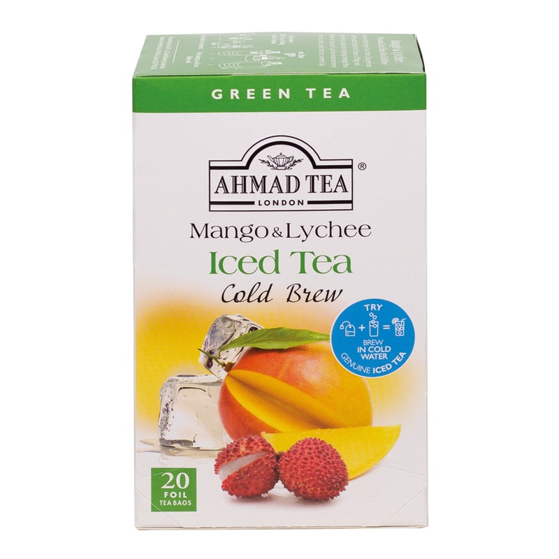 Mango & Lychee Cold Brew Iced Green Tea 1
