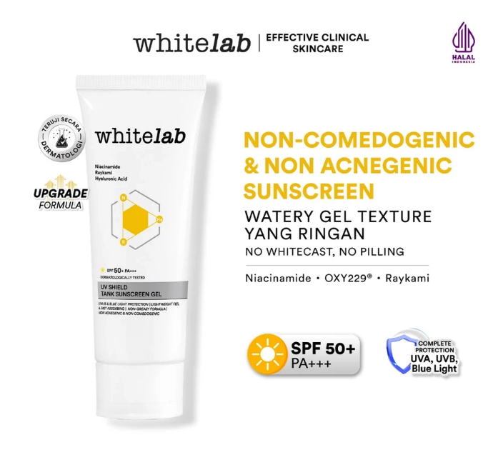 Natura Deca Kosmetika Whitelab Ultra Light Sunscreen Gel SPF 50+ PA+++