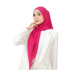 Hauwa Hijab Segitiga Instan Oval Jersey