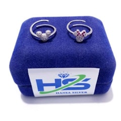 Cincin Perak Anak Bayi Mickey Mouse