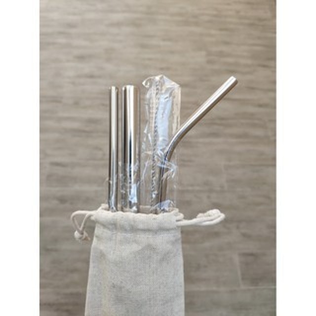 Stainless Straw Set Polos