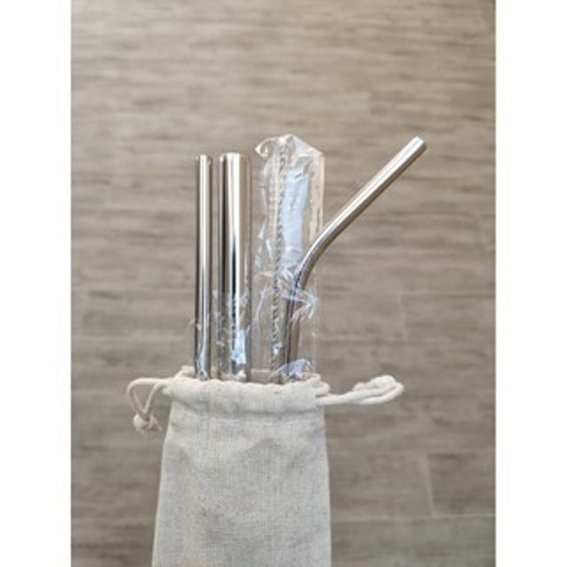 Stainless Straw Set Polos 2