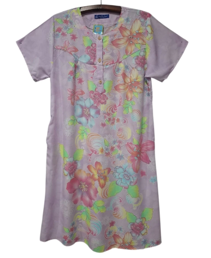 Batik Kencana Ungu Kencana Ungu Daster Bunga Sepatu  54 PS