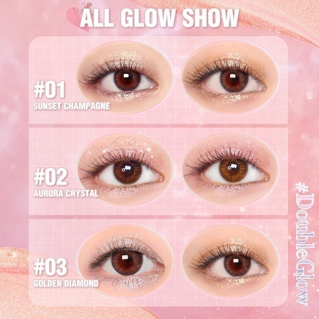 Pinkflash 2 in 1 All Glow Liquid Eyeshadow