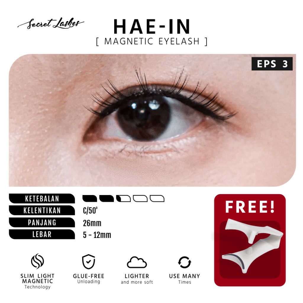 Lavanya Isvara Swastika Secret Lashes Magnetic Lashes Hae-In Series Episode 3