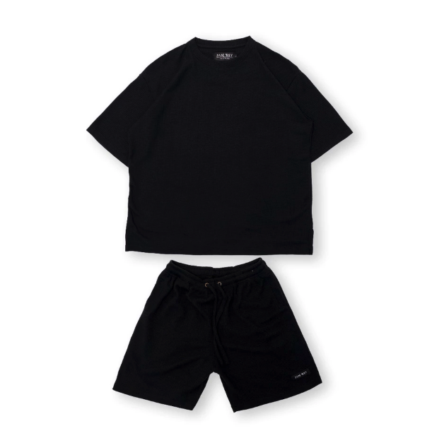 Jane Frey Clothing Jane Frey Clothing Oversized Set Waffle 8174 