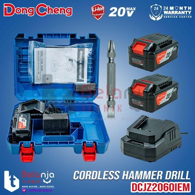 DongCheng Cordless Hammer Drill 3