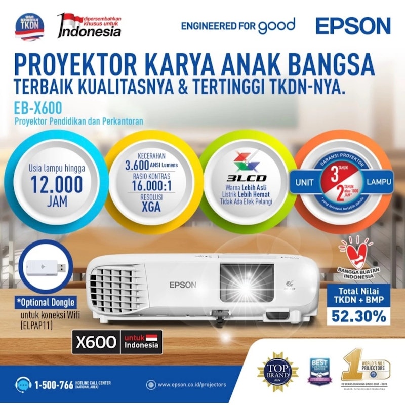 XGA 3LCD TKDN Certified Projector 3