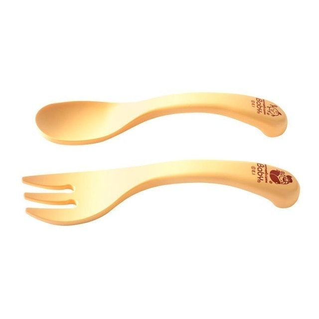 Mother's Corn  Self Training Spoon & Fork Set