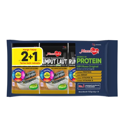 MamaSuka Rumput Laut Panggang Original 