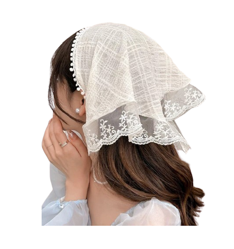 Tritail Bando Headband Scarf Renda 1