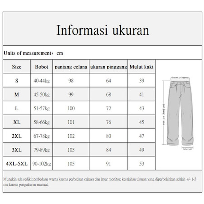 KeyBoy Celana Jeans Pria Sobek Biru Muda 5
