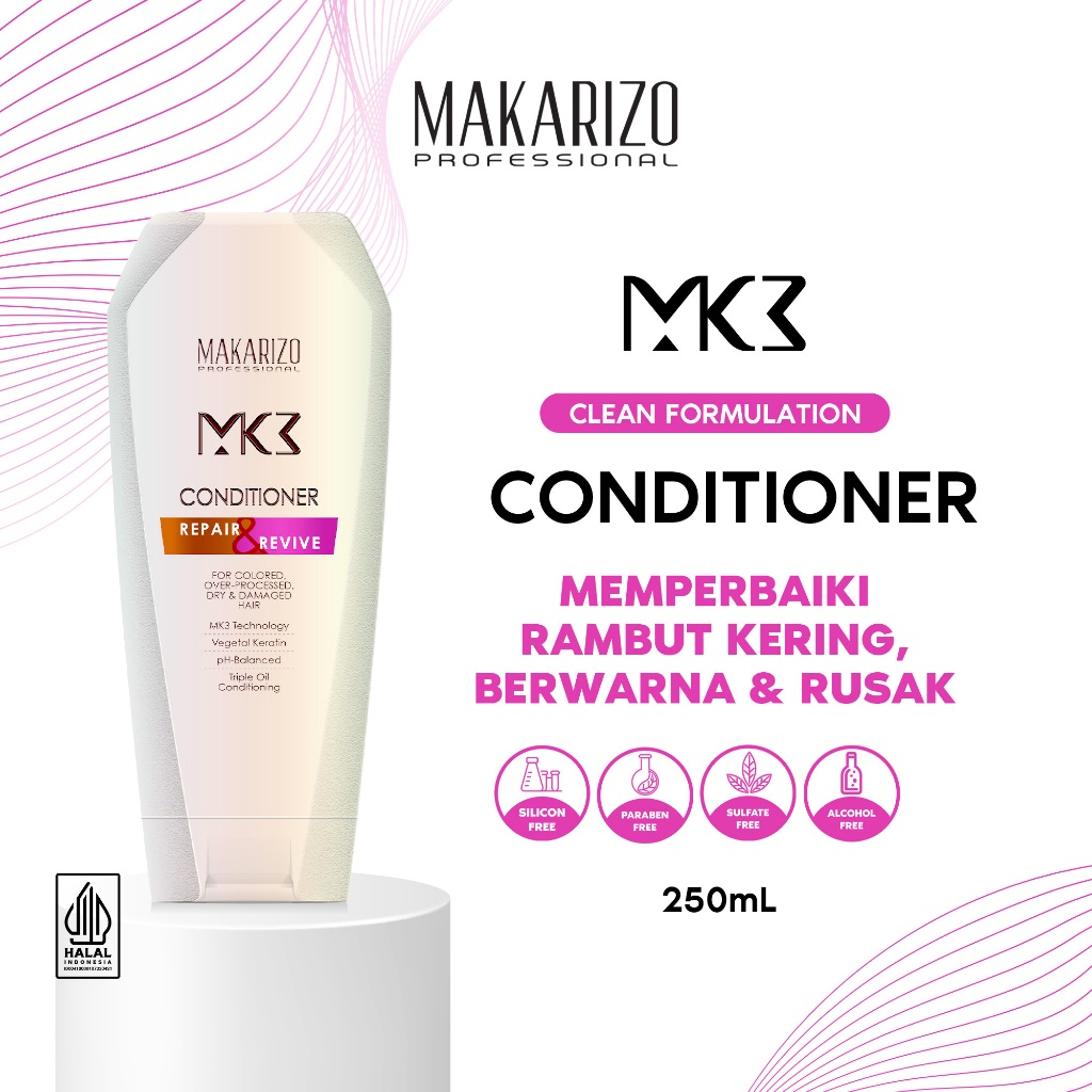 Akasha Wira International Makarizo Professional MK3 Repair and Revive Conditioner