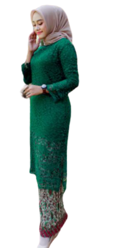 Kebaya Brokat Baju Kurung 4
