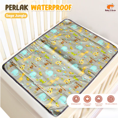  BABY U GROW Perlak Waterproof Katun Catra