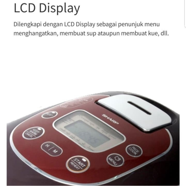 1,8 Liter Digital Rice Cooker 4