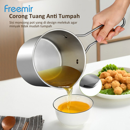 Dachin Etech Global freemir Deep Fryer Seri Stainless Steel 4 in 1 