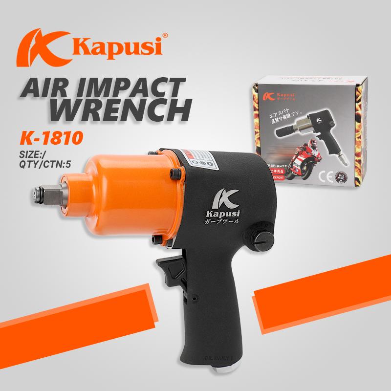 Kapusi Tools Indonesia Kapusi Air Impact Wrench Kit 1/2 Inch K-1810
