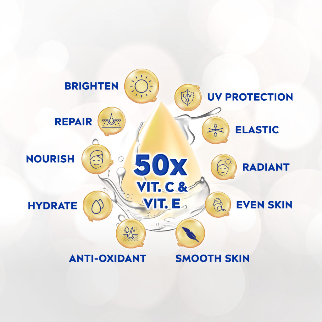 NIVEA Extra Bright C&E Vitamin Body Lotion 4