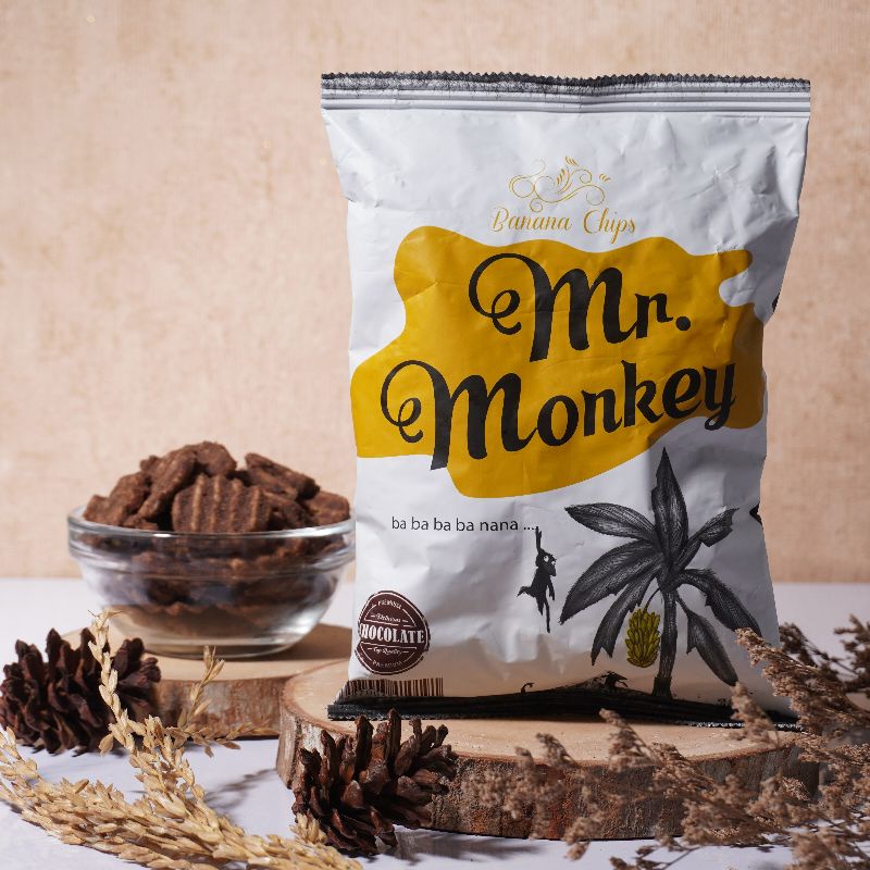 Mr. Monkey Banana Chips - Chocolate