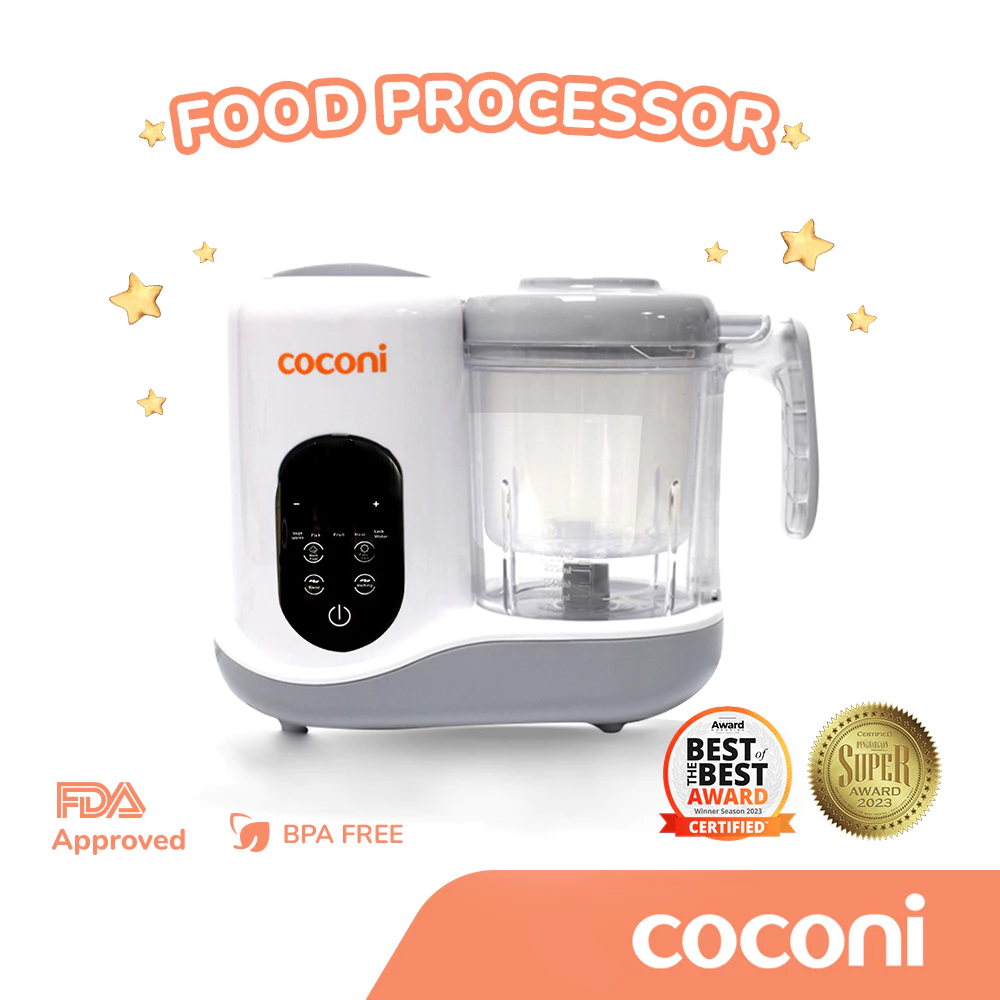 Kenson Multibrand Globalindo Coconi 5 in 1 Multi-functional Baby Food Processor