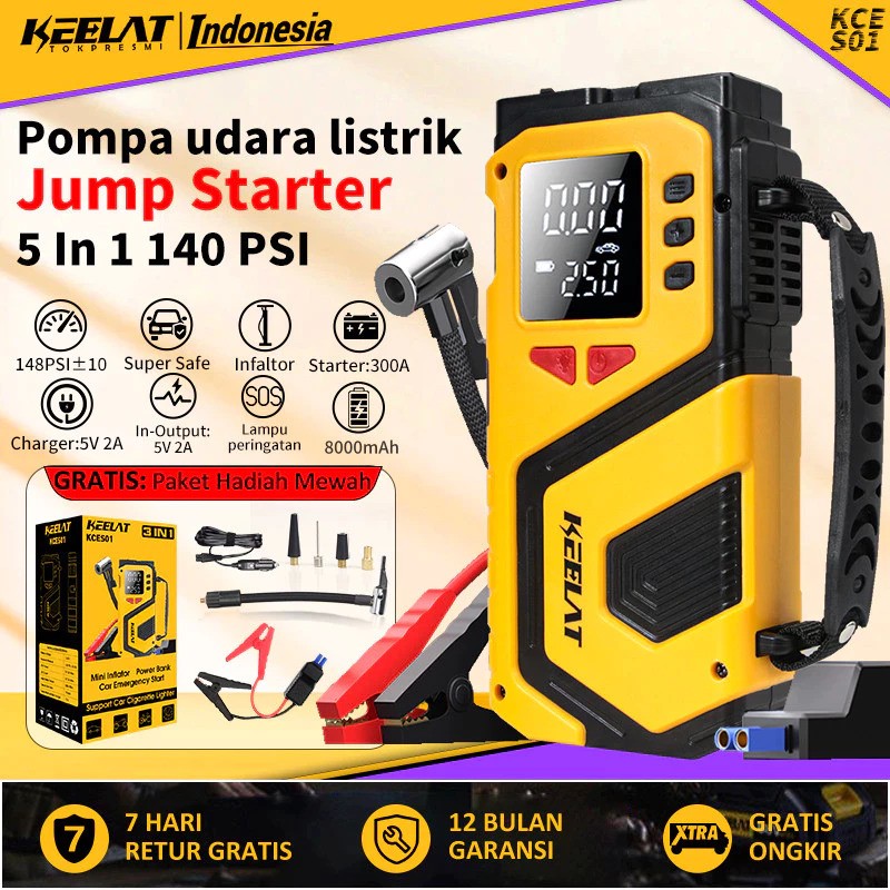 KEELAT 5IN1 Jump Starter 5