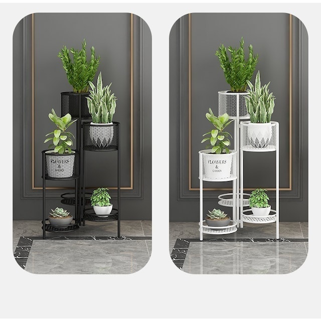 Rak Pot Bunga 6 Slot Nordic