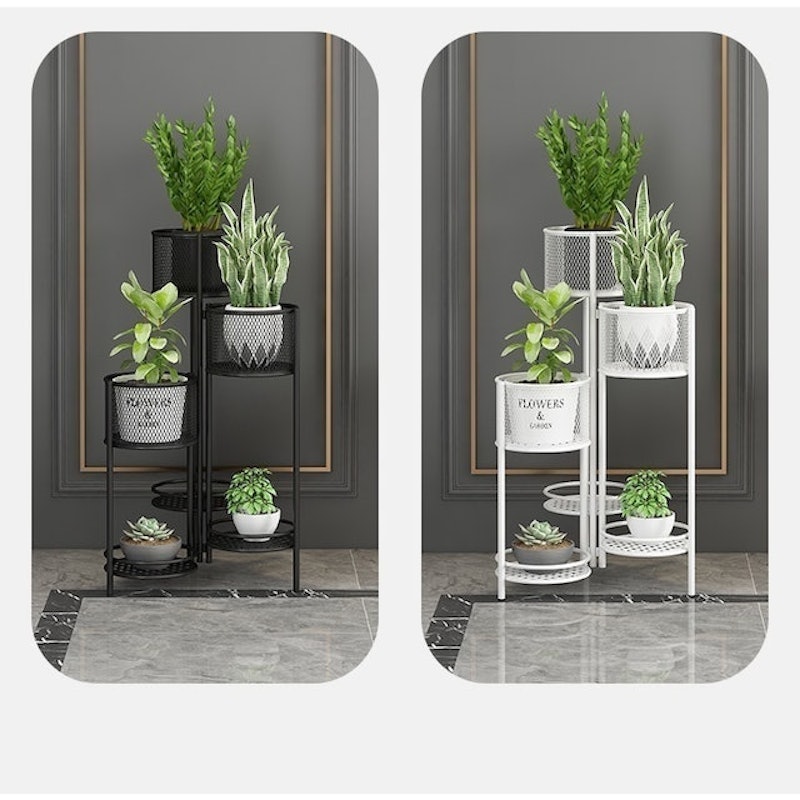 Rak Pot Bunga 6 Slot Nordic 1