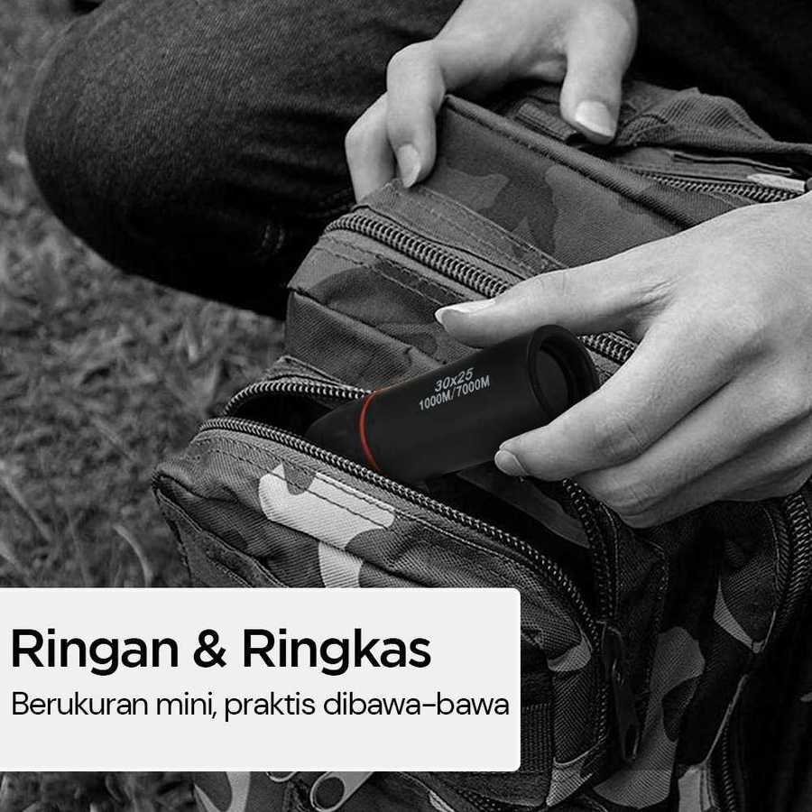 LUNA Monocular Zoom Telescope Compact 10X  BAK4 579