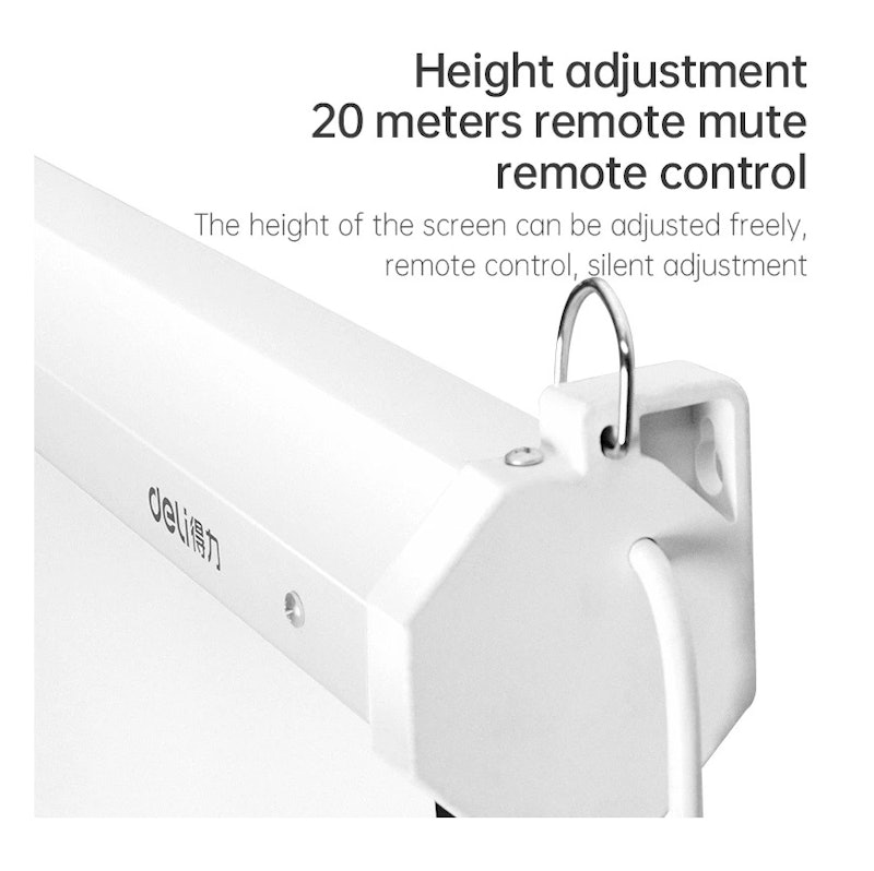 Deli Automatic Screen Projector 100 inch 3