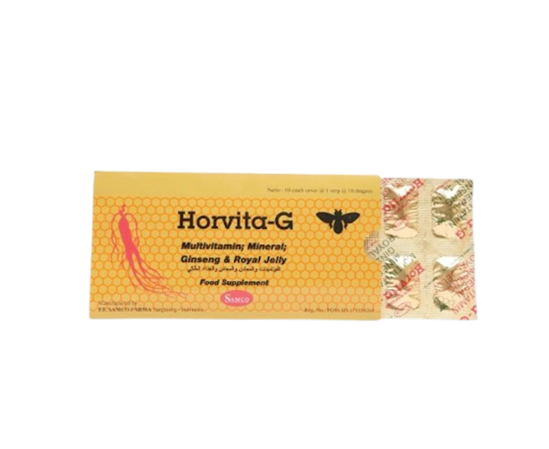 Horvita-G Multivitamin Mineral Gingseng & Royal Jelly 1