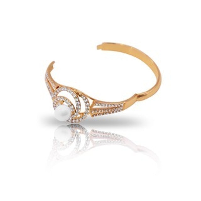 Xuping Gelang Luxe Mutiara Emas Zircon 0131190983