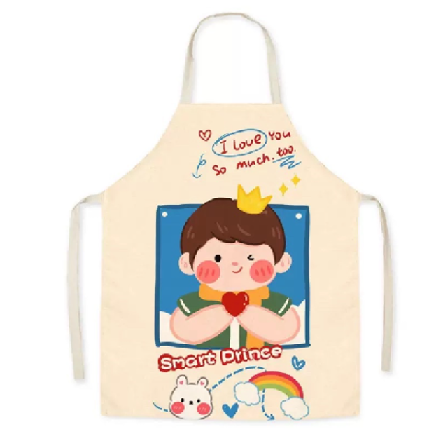  Celemek Masak Anak Bahan Linen Waterproof