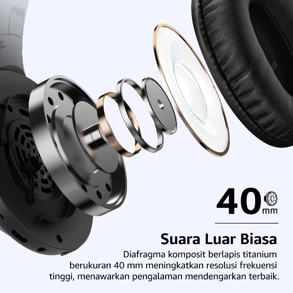  Tozo Over Ear Headphone  H100