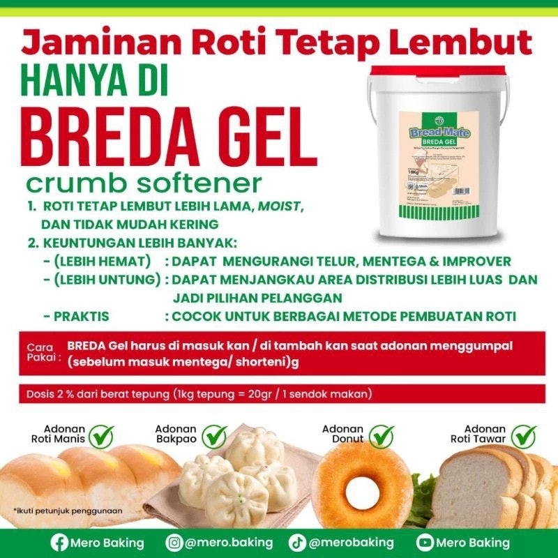 Breda Gel Pelembut Roti 2
